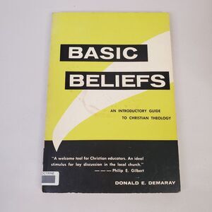 Basic Beliefs - Paperback, by Donald E Demaray - Ex Church Library 1976 Theology